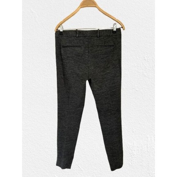 Theory Gray Slim-Fit Womens Trousers Size 6 Stretch Blend Fabric Made In Vietnam - Picture 6 of 8